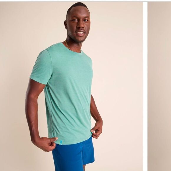 Chubbies short sleeve ultimate tee shirt turquoise blue XL - Picture 2 of 9